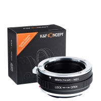 2023kf อะแดปเตอร์ปรับรูรับแสงสำหรับ Minolta Maf Mount เลนส์เพื่อ A7r3 A5100 A5000 A6000 A6300 A6400 A6500 A7 A7ii A7r A9 A73