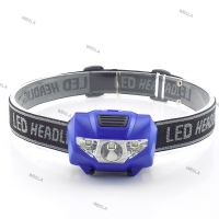 Mini LED Headlamp Frontal Flashlight AAA Battery Small Head Light Lamp Torches Headlight For Camping Hinking 6TH