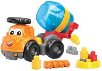 Mega Bloks บล็อคตัวต่อและรถผสม First Builders Mike the Mixer ของเล่นเสริมพัฒนาการ ของแท้