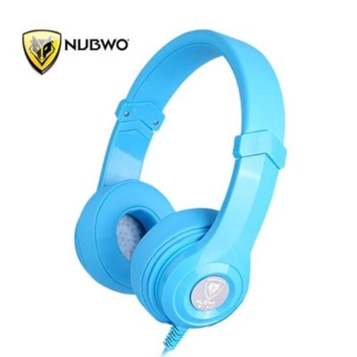 NUBWO หูฟังแบบครอบ NT-910 (สีฟ้า)