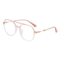 Blue Light Blocking Optical Frame for Men and Women Oversize Big Frame Eyeglasses Frame Prescription Rx-able Spectacles Myopia