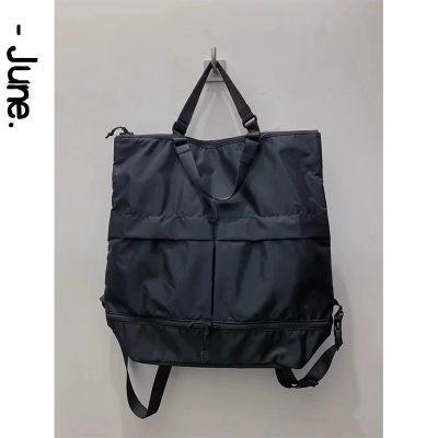 U Family Same-Style Backpack Mens And Womens Commuter Handbag Shoulder Tote Bag Backpack Large Capacity Nylon Bag Student Bag 2023