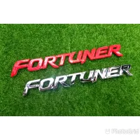 โลโก้ FORTUNER สำหรับติดท้ายรถ (1ชิ้น)