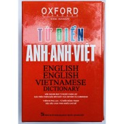 HCMSách - Từ điển Oxford Anh - Anh - Việt bìa đỏ cứng + tặng kèm bút hoạt