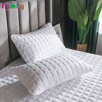 【CW】✵  48x74 Soft Anti-Mite Quilting Process Pillowcase Cotton Bedroom Decoration Cover Pink