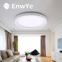 ZZOOI EnwYe 6W 9W 13W 18W 24W 36W 48W LED Circular Panel Light Surface Mounted led ceiling light AC 85-265V lampada led lamp