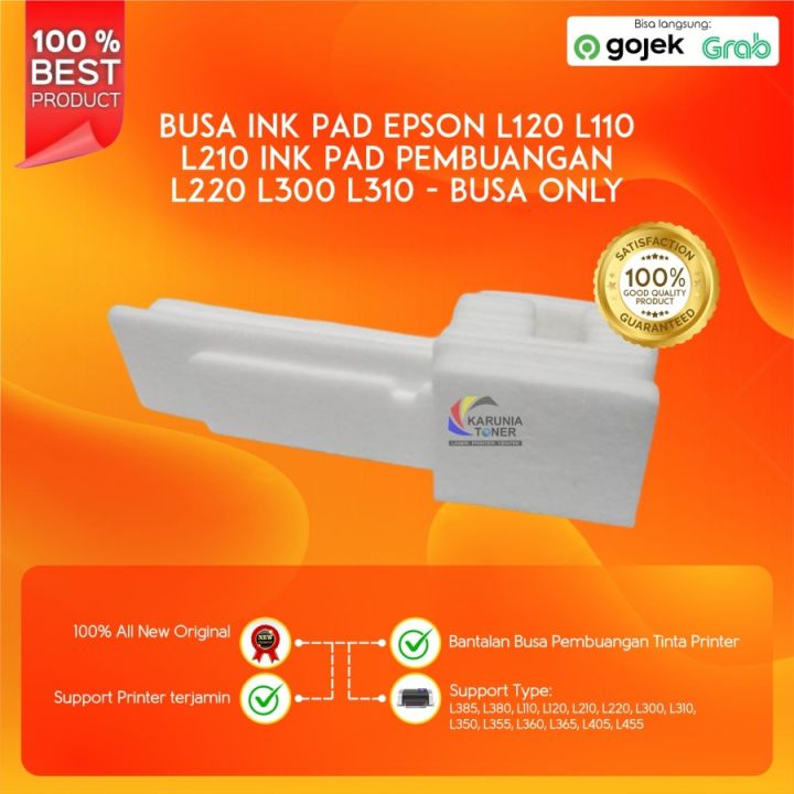 Busa Ink Pad Epson L110 L120 L210 L220 Inkpad Pembuangan L350 L360 Lazada Indonesia 1616