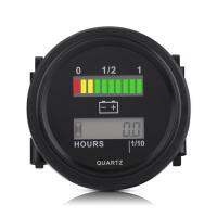 LED Digital Battery Timer Indicator Gauge With Hour Meter For Golf Cart DC Battery 12V/ 24V/ 36V/ 48V/ 72V