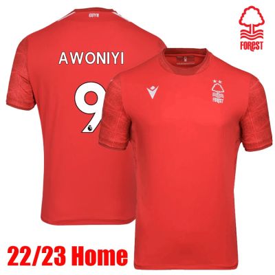 2022 2023 Newest เสื้อกีฬาแขนสั้น ลายทีมชาติฟุตบอล LINGARD Nottingham GRABBAN LOLLEY 22 23 Forest AMEOBI MIGHTEN KROVINOVIC 2022-23 ชุดเหย้า สําหรับผู้ชาย