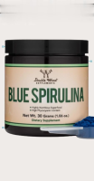 Double Wood Blue Spirulina Powder - Maximum 35% Phycocyanin Content, Superfood from Blue-Green Algae