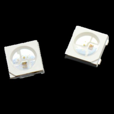 【✲High Quality✲】 wangshenghui 100ชิ้น Ws2812b 4ขา5050 Smd สีขาวรุ่น Ws2812สามารถระบุที่อยู่รายบุคคลได้ดิจิตอลชิปแอลอีดีอาร์จีบี5V