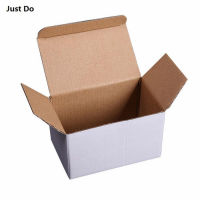 Cube White corrugated box mailer shipping box for Postal Transport packaging Cardboard Carton 3-Layers Corrugated Box