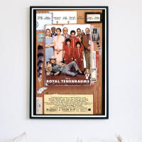 The Royal Tenenbaum Posters (2001) / Movie By Wes Anderson / Gene Hackman, Owen Wilson, Luke Wilson, Gwyneth Paltrow