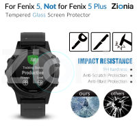 Zionia 2Pcs ฟิล์มกันรอยแบบเต็มหน้าจอสำหรับ Garmin Fenix 5 Fenix5 นาฬิกา HD 9H 2.5D กระจกนิรภัยป้องกันการระเบิด Anti Scratch ฟิล์มอุปกรณ์เสริมเปลี่ยน