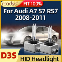 Roadsun 35W HID Xenon Lamp 6000K D3S ไฟหน้ารถสำหรับ Audi A7 S7 RS7 2008 2009 2010 2011