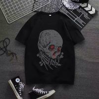 【New】 100% COTTON SKULL TENGKORAK STREET WEAR GRAFIK T-SHIRT WOMEN MEN BAJU HIP HOP