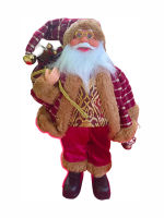 สินค้าพร้อมส่ง โมเดลตั้งโชว์ ตุ๊กตาซานต้า ของตกแต่ง คริสต์มาส ตุ๊กตา ซานต้าครอสของตกแต่งในเทศกาลคริสต์มาส