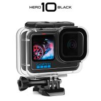 60M Waterproof Case for GoPro Hero 10 Black Protective Diving shockproof Underwater Housing Shell Cover Color Filter go pro 10