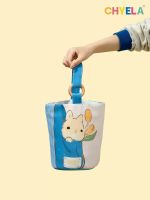 ∏ The new illustration cartoon bag printed with mummy lunch bucket out
