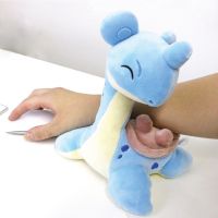 20Cm Kawaii Wink Lapras Pokemon Plush Toys Anime Pokemon Lapras Hand Holder Stuffed Plush Dolls Toys Gifts