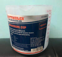 ถ้วยตวง ถ้วยพลาสติก ROTTWEILER MEASURING CUP 1000ML ถ้วยตวงของเหลว น้ำมันเครื่อง พลาสติดอย่างดี ทนร้อน แก้วตวง แก้วพลาสติก