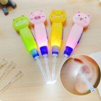 Baby care ear spoon Cute Cartoon LED Luminous Dig Child Cleaning Tool Earwax with Light Ear-picker Japanese style NBB0227