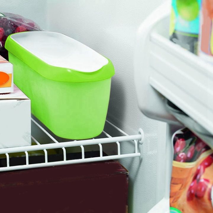 ice-cream-containers-parts-component-for-ice-cream-reusable-freezer-storage-green