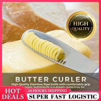 Butter Cutter Cheese Knife Multifunction Stainless Steel Jam Spreader Cream Cutter With Hole Kitchen Utensil Dessert Toast Tools