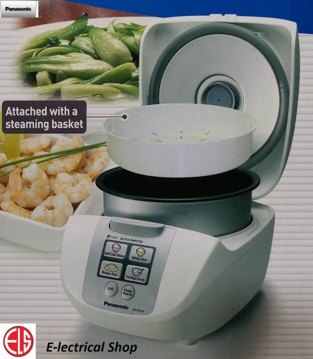 Panasonic 1.0 Litre Jar Rice Cooker SRDF101WSK c/w