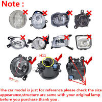 2ชิ้นล็อตไฟตัดหมอกไฟตัดหมอกสำหรับ Subaru Forester 2014 2015 2016 LED ไฟตัดหมอกฮาโลเจนกันชน foglights ไฟหน้า