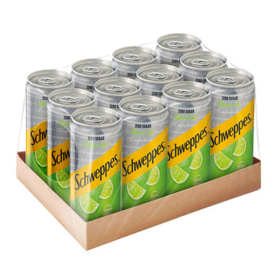 สินค้ามาใหม่! ชเวปส์ น้ำอัดลม มะนาวโซดา ไม่มีน้ำตาล 330 มล. x 12 กระป๋อง Schweppes Soft Drink Lime Soda Zero Sugar 330 ml x 12 Cans ล็อตใหม่มาล่าสุด สินค้าสด มีเก็บเงินปลายทาง