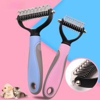 【CC】 Hair Removal Finishing Double-Sided Comb And Dog Remove Grooming Cleaning Accessories