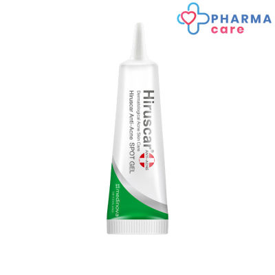 (ซื้อ 1แถม1) Hiruscar Anti Acne Spot gel 4 ml. Buy1Get1 ฮีรูสการ์ แอนตี้ แอคเน่สปอต  เจล 4 มล. [Pharmacare]