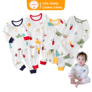 Bộ quần áo trẻ em dài tay Minky Mom Khu Rừng cho bé trai bé gái