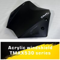 ◎♠♛สำหรับ TMAX 530 2012-2016กระจกบังลมตกแต่งแบบสปอร์ตสำหรับ TMAX530 T-MAX 530 2012 13 14 15 16