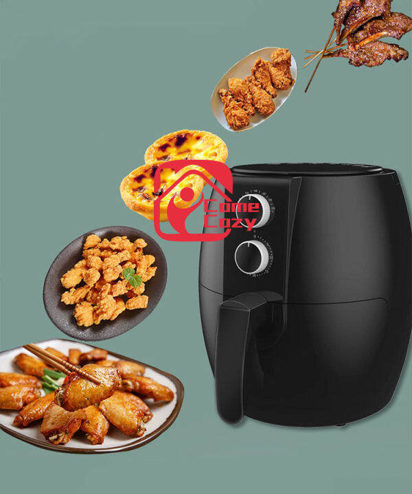 หม้อทอด-หม้อทอดไร้น้ำมัน-air-fryer-ความจุ-4-5l-ลิตร-รุ่น-zg303