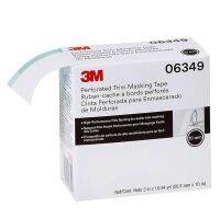 3M 6349 เทปสอดขอบยางกระจกก่อนพ่นสี (1ชิ้น/กล่อง) 50.8mm.x10m. 06349 PERFORATED TRIM MASKING