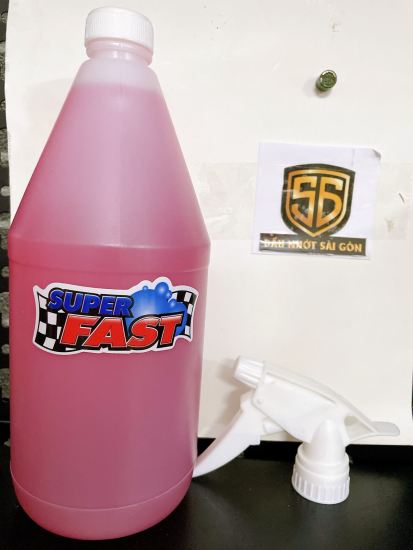 Nước rửa xe super fast 1l made in thailand, nước rửa xe thái lan - ảnh sản phẩm 2
