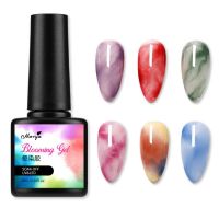 【hot】 Gel Nails Transparent Smook Effect UV Glue Manicure