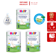Sữa dê HiPP Organic 400g Số 1,2,3 Giúp Bé Phát Triển Chiều Cao, Trí Não