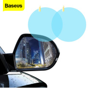 Miếng dán chống bám nước gương hậu ô tô Baseus combo 2 tấm nano bảo vệ tầm