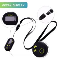 WINOMO Mini 3D Pedometer Walking Pedometer 3D Pedometer Waterproof Sports Calorie Counting LCD Display Fitness Equipment  Pedometers