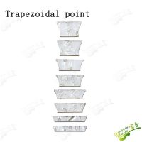 ‘；【- Electric Guitar Sound Point Acrylic Trapezoidal Flower Pot Type Square Guitar Fingerboard Guitar Material Making Accessories