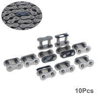 10Pcs รถจักรยานยนต์428 Chain Master Link เหล็กโลหะผสม Heavy Duty Roller Chain Connector Link Fit สำหรับจักรยานจักรยาน Mini Bike Karting Pit ATV สกู๊ตเตอร์รถจักรยานยนต์