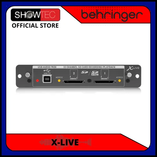BEHRINGER XLIVE X32 Expansion Card for 32 Channel Live Recording