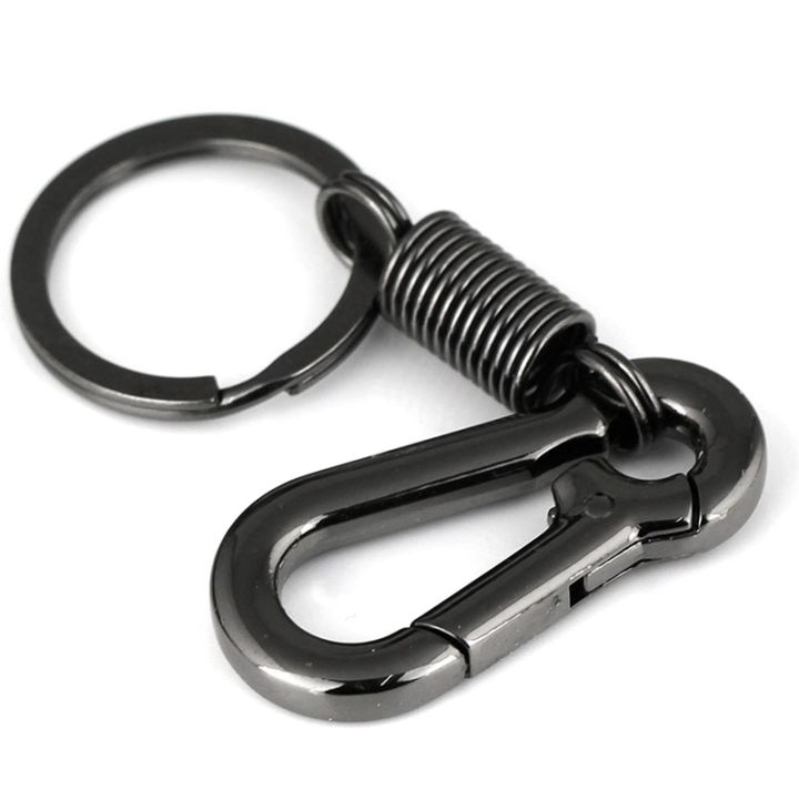 Sturdy Carabiner Key Chain Key Ring Polished Key Chain Spring Key
