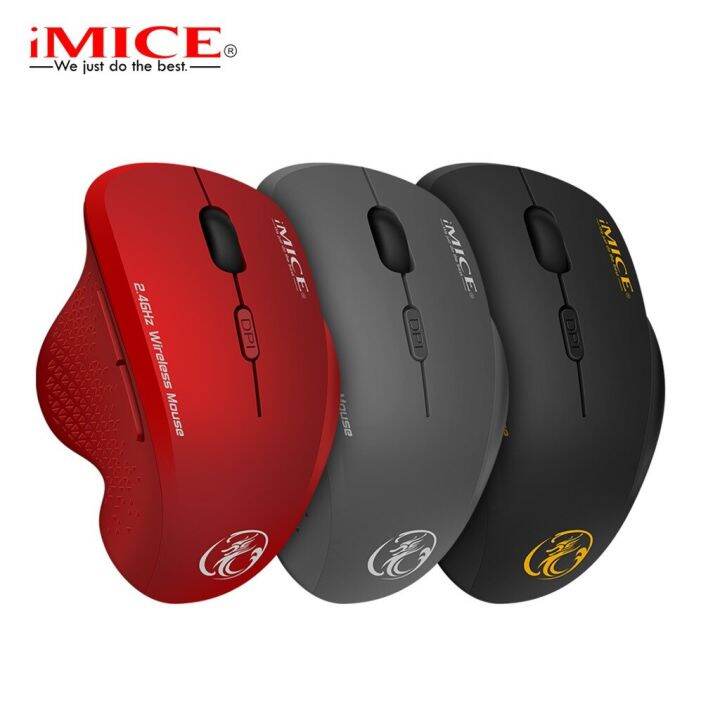 imice-g6ไร้สายแล็ปท็อป-pc-เกียร์สามตัวรับ-usb-ปรับได้เมาส์เล่นเกมเมาส์อุปกรณ์เสริมความบันเทิงสำหรับออฟฟิศตั้งโต๊ะ