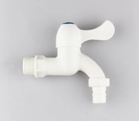 ABS plastic faucet cold and hot water nozzle 4 points household washing machine faucet single cold faucet