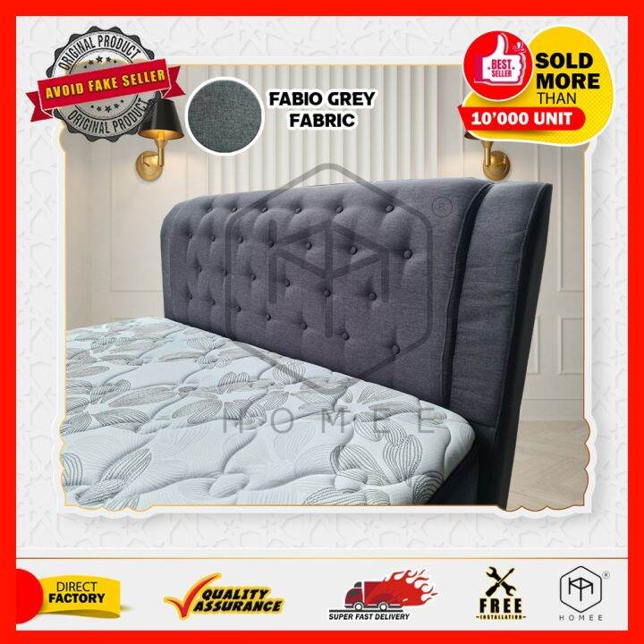 [FREE INSTALLATION] [HOMEE] FULL SET HEADBOARD BEDFRAME DIVAN ONLY