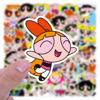 ?พร้อมส่ง?เดอะพาวเวอร์พัฟฟ์เกิลส์ The Powerpuff Girlsลายการ์ตูนอะนิเมะ กันน้ำ สติ๊กเกอร์ ใช้ซ้ำได้ กระโปรงหลังรถ sticker